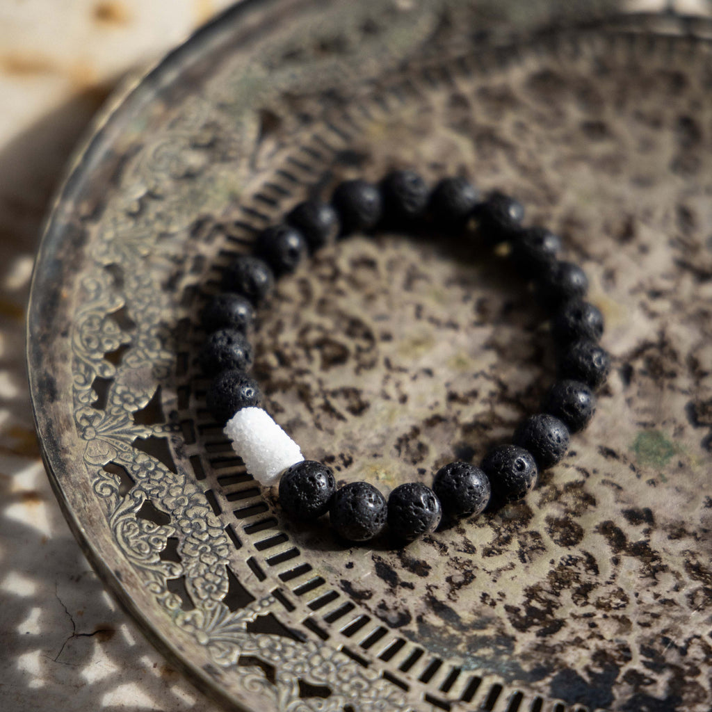 Lava Rock Crystal Bracelet Crystal Shop – Almanac Supply