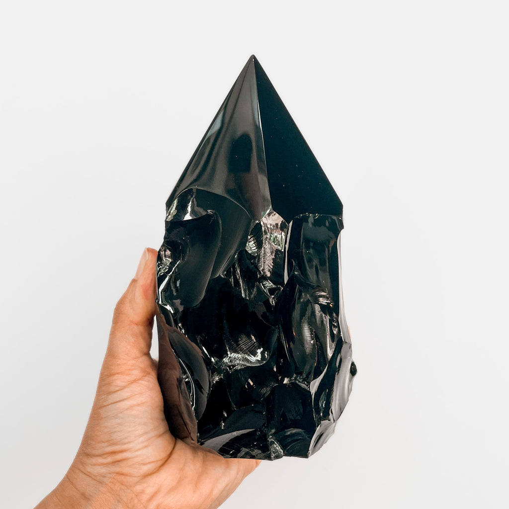 Obsidian Rough Tower - Crystal Store – Almanac Supply Co.