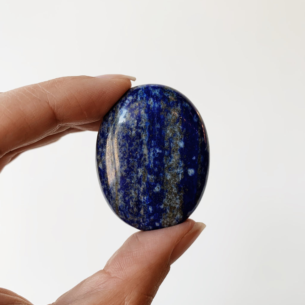Lapis Lazuli Palm Stone - Rock Shop – Almanac Supply Co.