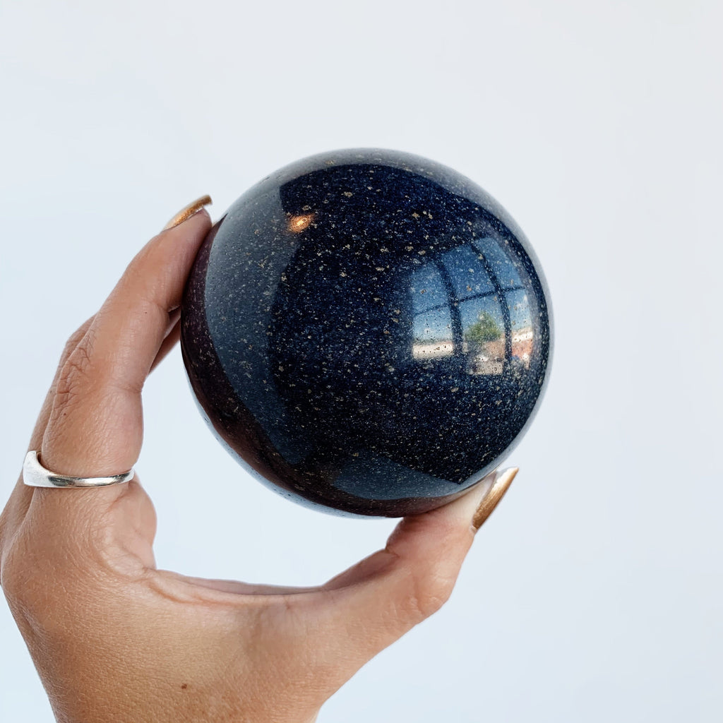 Dumortierite Sphere Crystal Store – Almanac Supply