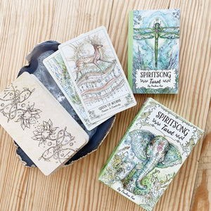 Spiritsong Tarot Cards and book