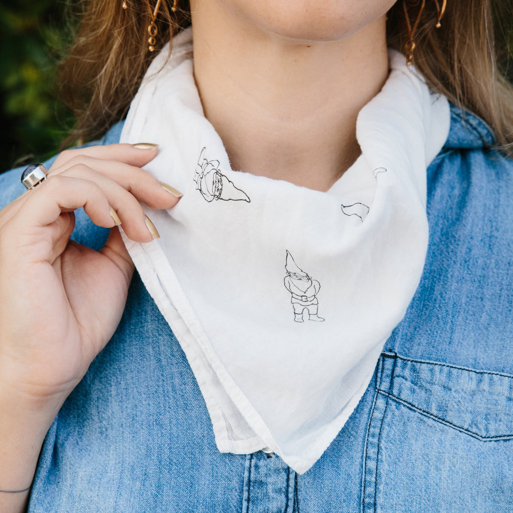 Wick the Gnome Bandana Nature Store Almanac Supply Co.