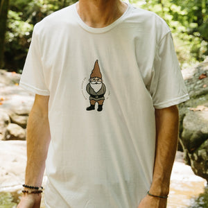 White gnome t-shirt