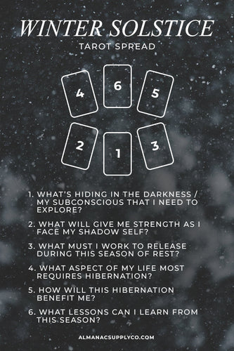 Winter Solstice Tarot Spread