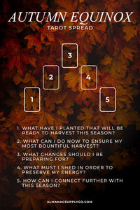 Autumn Equinox Tarot Spread and Prompts