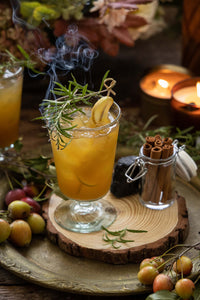 Rosemary Apple Cider Bourbon Cocktail Recipe