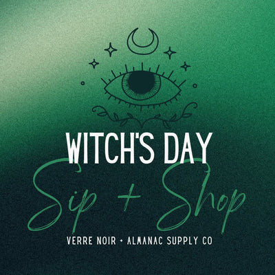 Witch's Day Sip + Shop July 2026