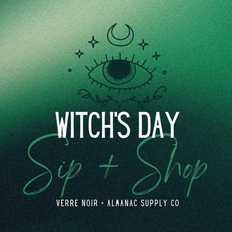 Witch's Day Sip + Shop July 2026