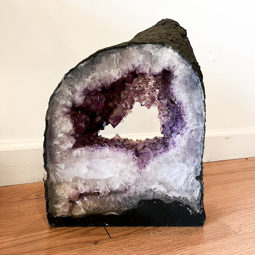 Standing Amethyst Window