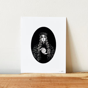 Moon Maiden art print