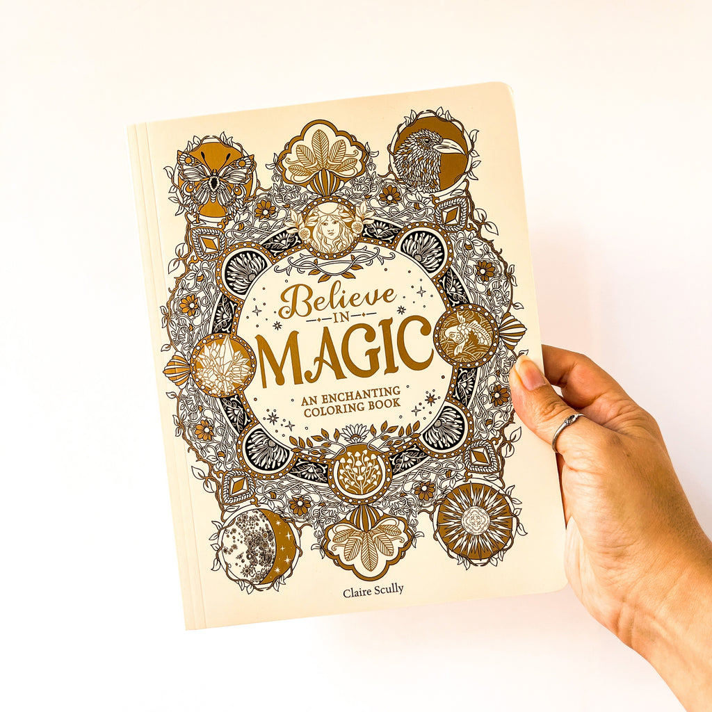 Believe in Magic Coloring Book