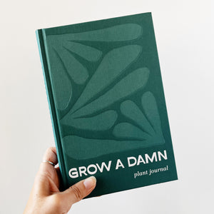 Cover of the Grow a Damn Plant Journal