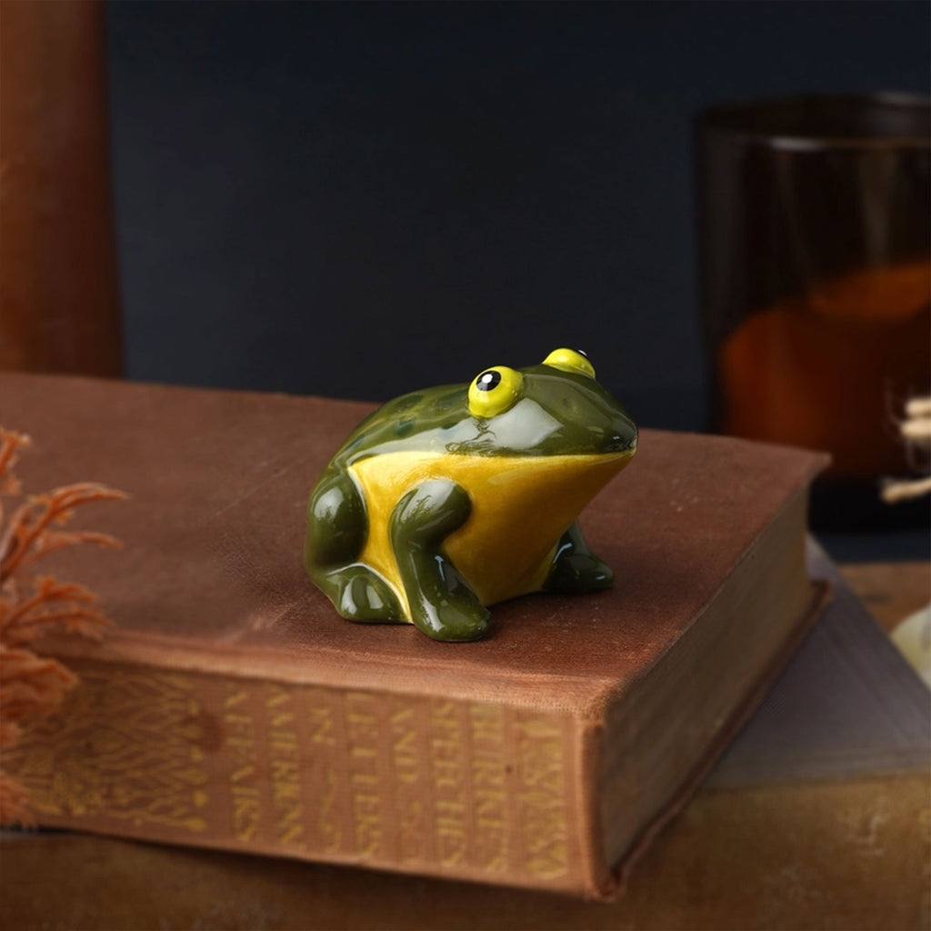 Frog Ceramic Charm