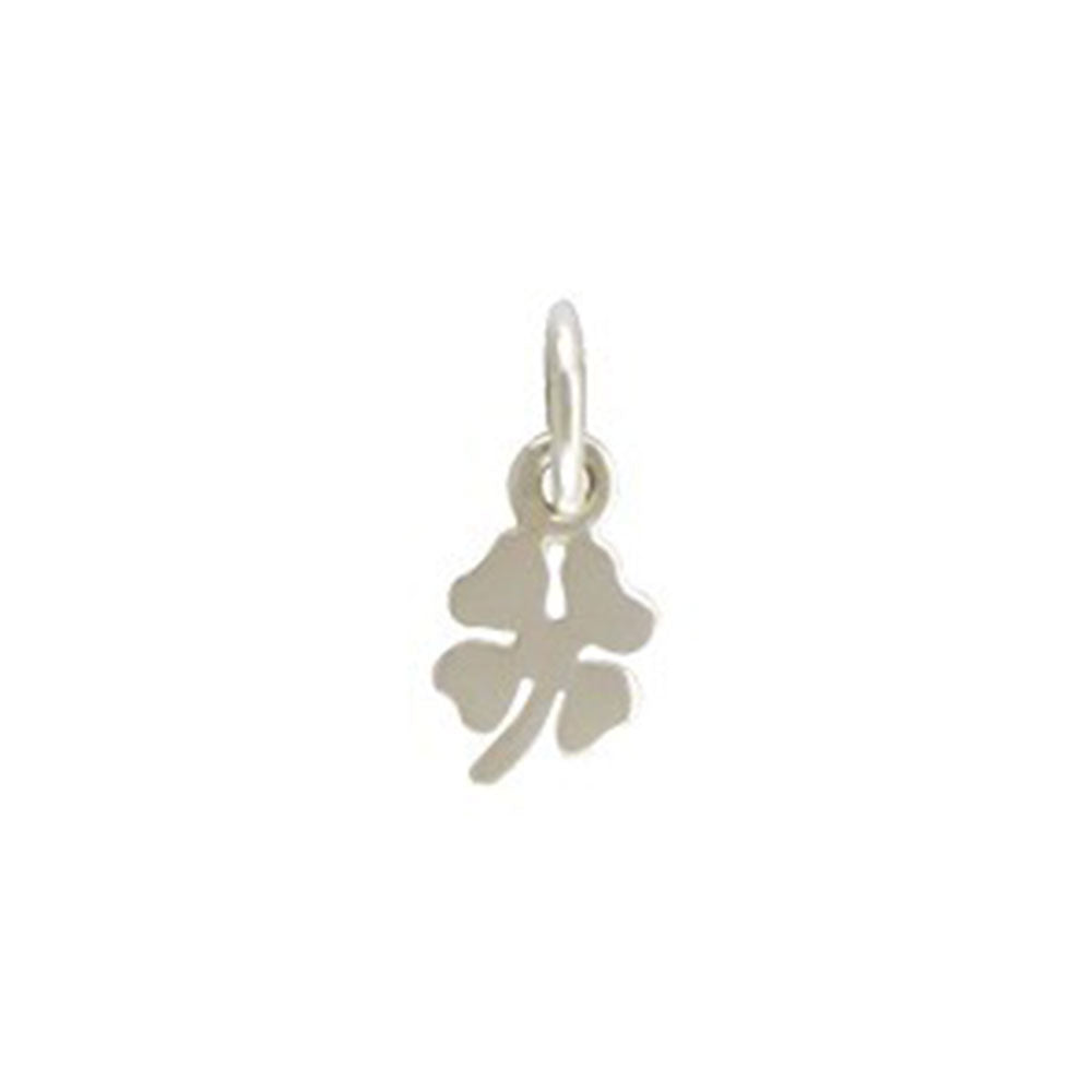 Four Leaf Clover Charm in Sterling Silver