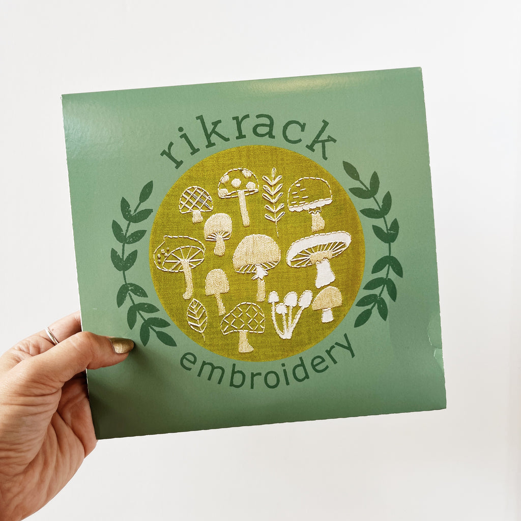 Mushrooms Embroidery Kit