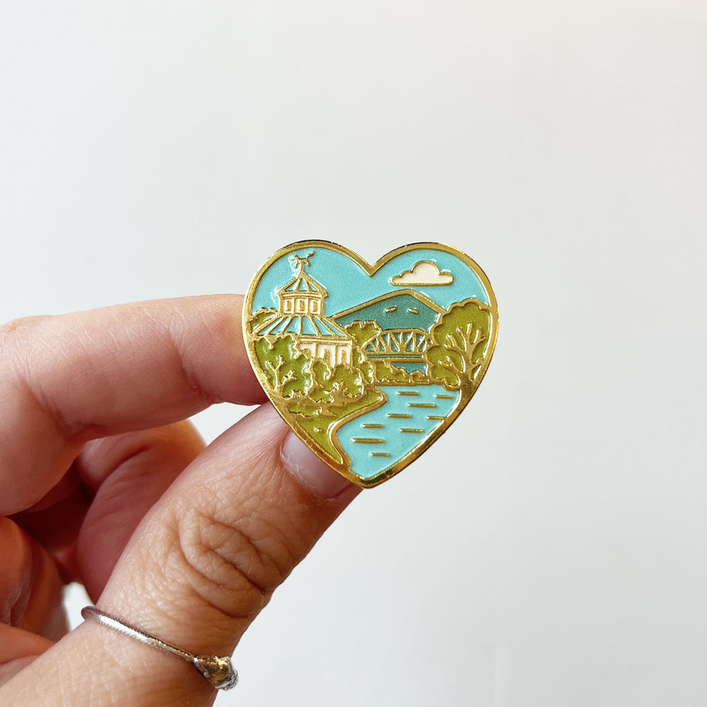 Northshore: the Heart of Chattanooga Enamel Pin