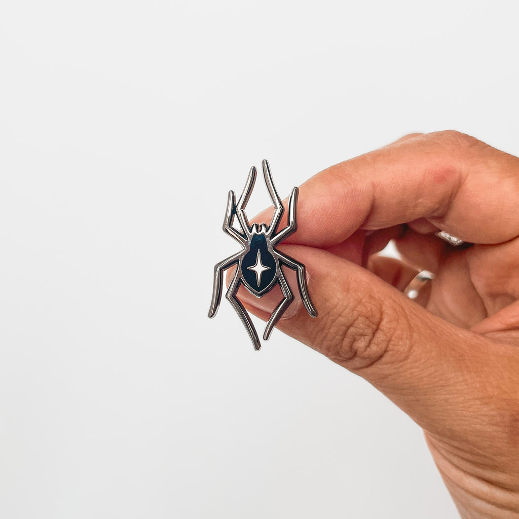 Spider Enamel Pin