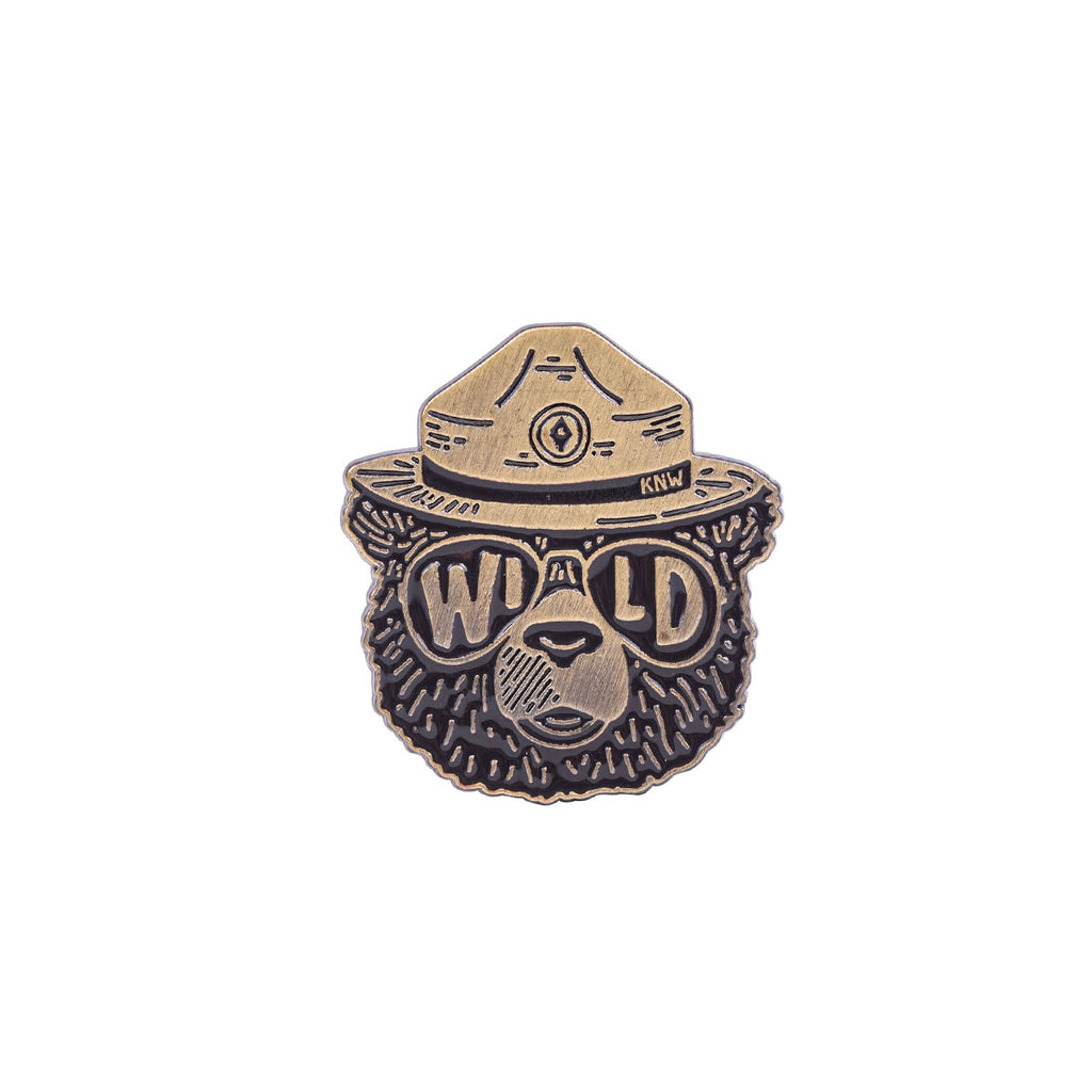 Wild Bear Enamel Pin