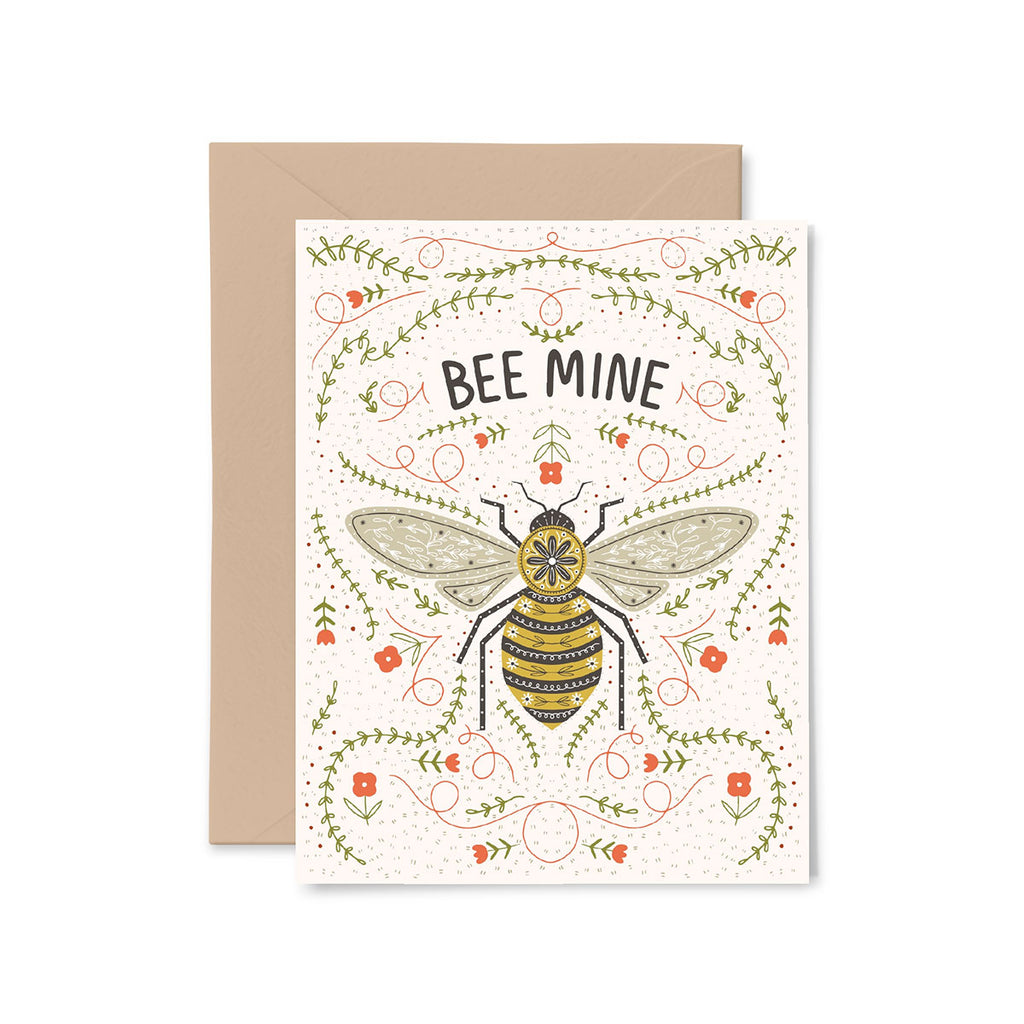 Bee Mine Greeting Card