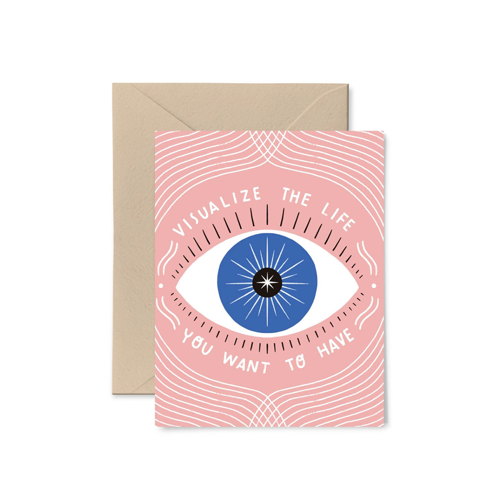 Visualize Your Life Greeting Card