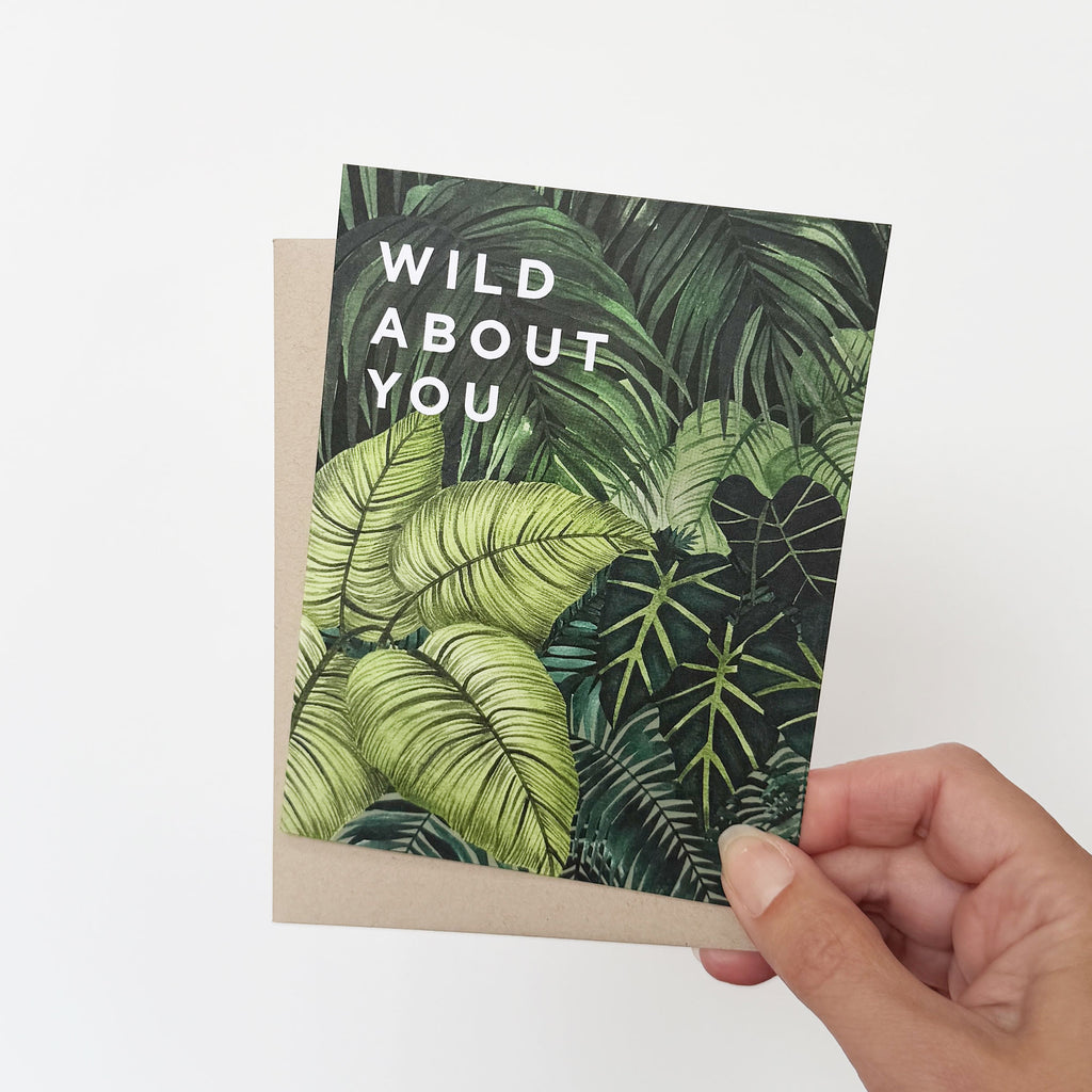 Wild About You Greeting Card