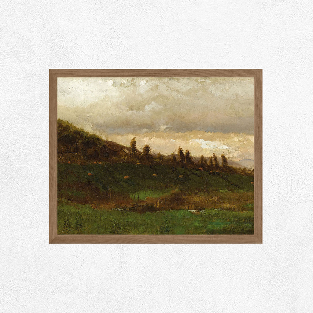 Pumpkin Patch Art Print - Harvest Moon Collection