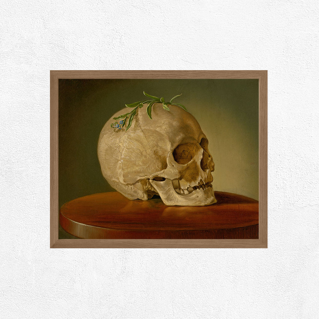 Skull Art Print - Harvest Moon Collection