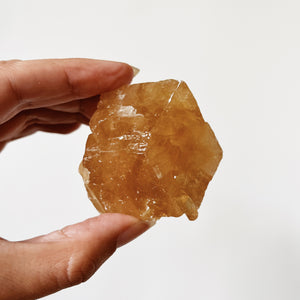 Honey Calcite Chunk