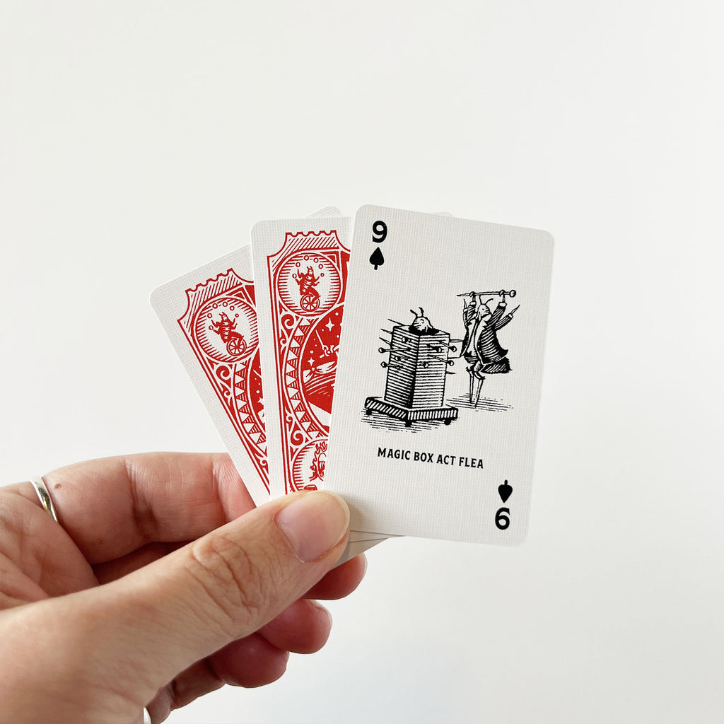 Flea Circus Playing Cards