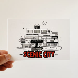 Scenic City Postcard