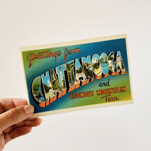 Vintage Chattanooga Postcard