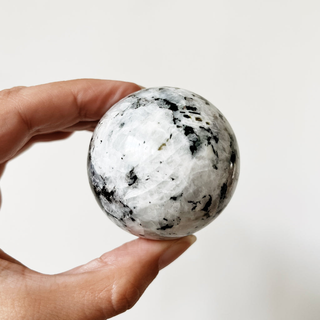 Rainbow Moonstone Sphere