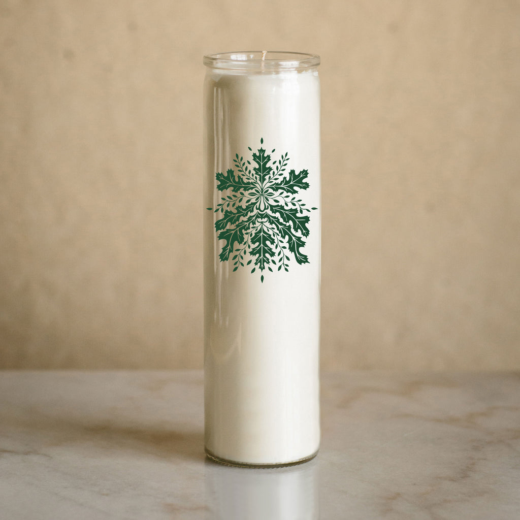 Green Man Ritual Candle