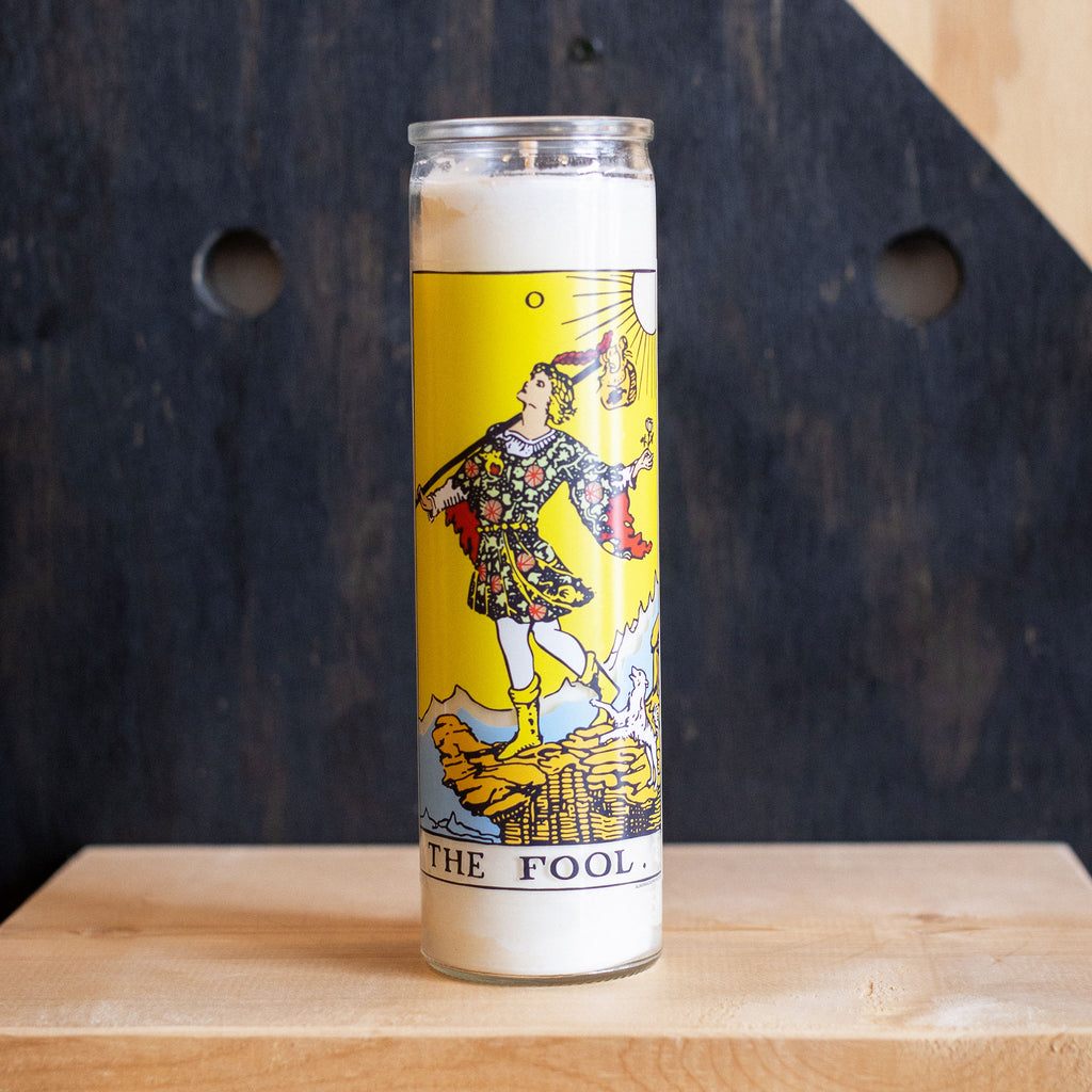 The Fool Tarot Ritual Candle