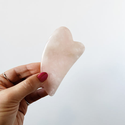 Rose Quartz Gua Sha Tool