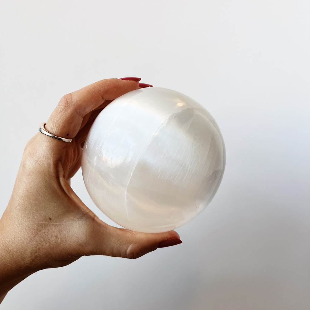 Selenite Sphere