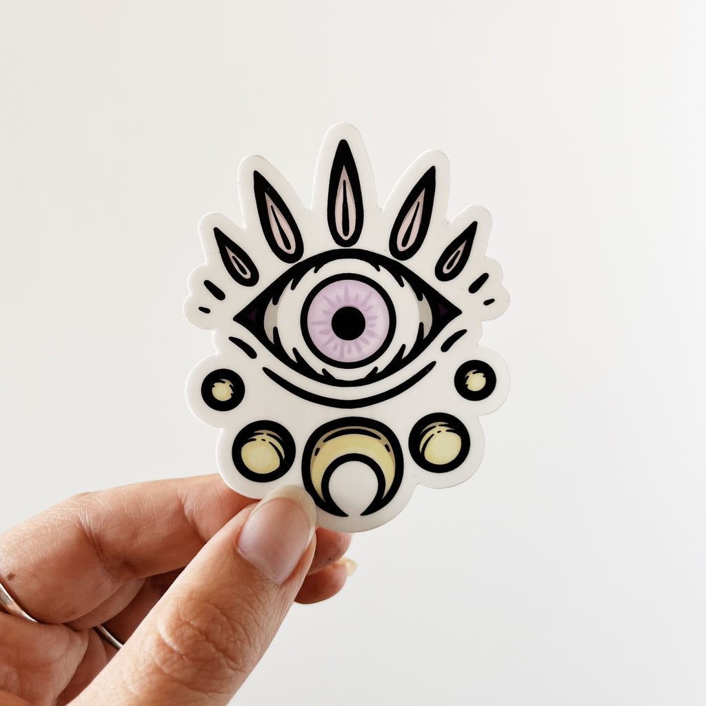 Celestial Eye Vinyl Sticker