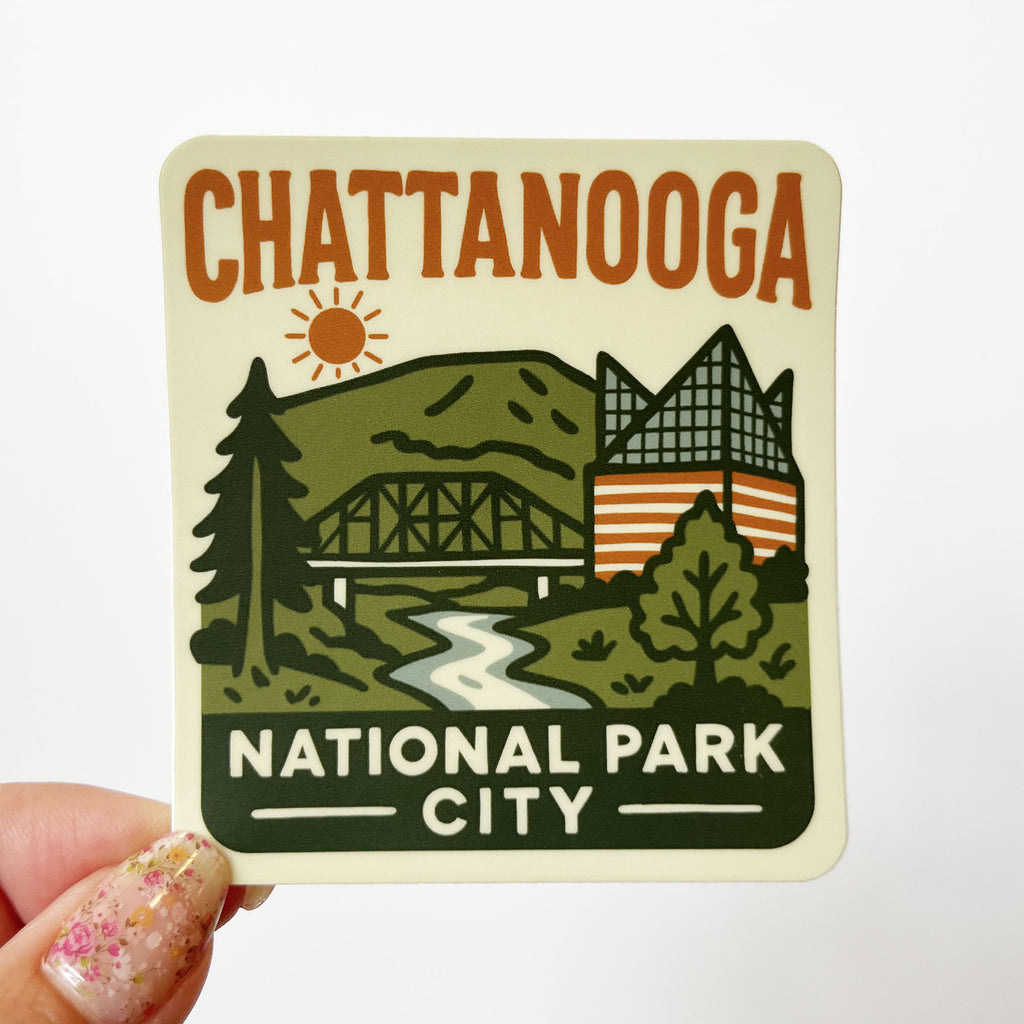 Chattanooga National Park City Sticker