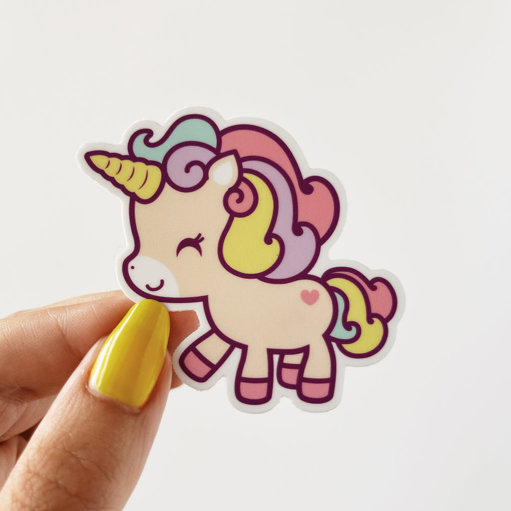 Kawaii Unicorn Sticker