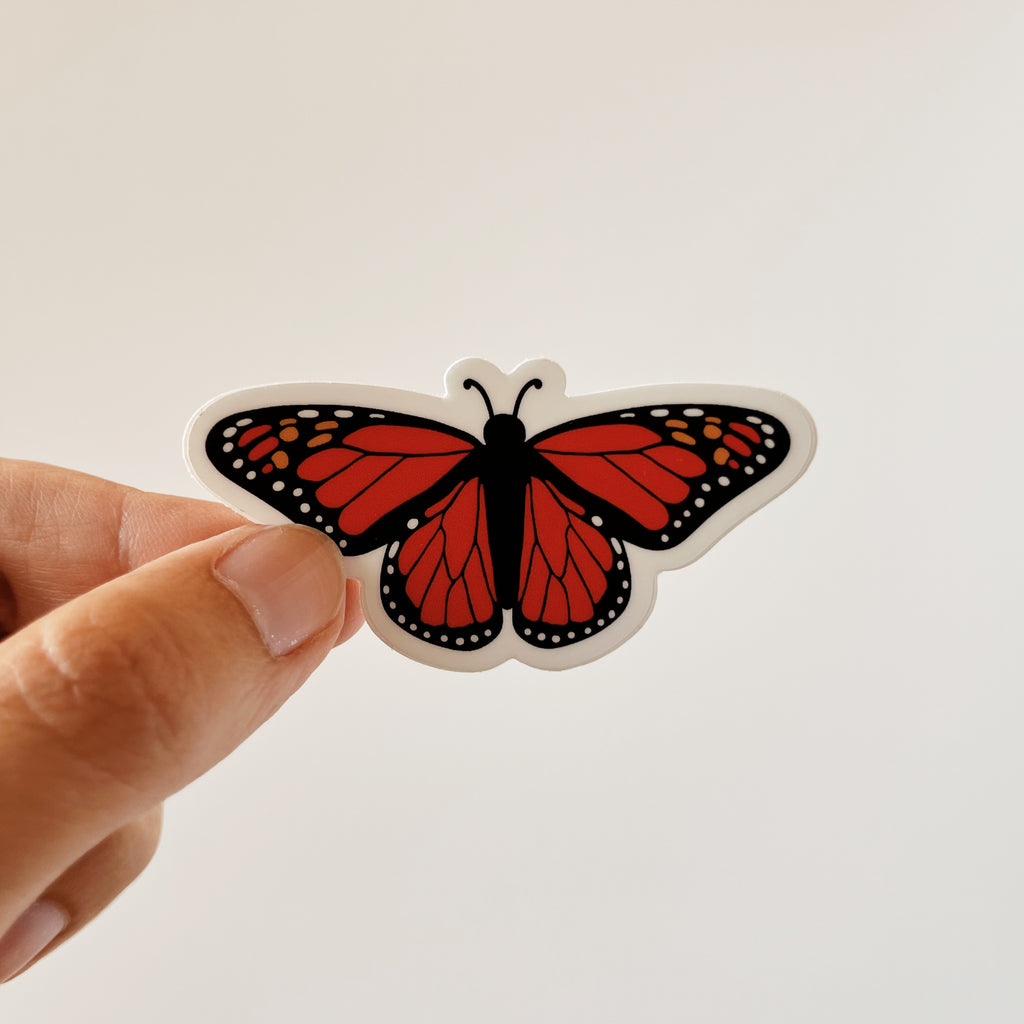 Monarch Butterfly Sticker