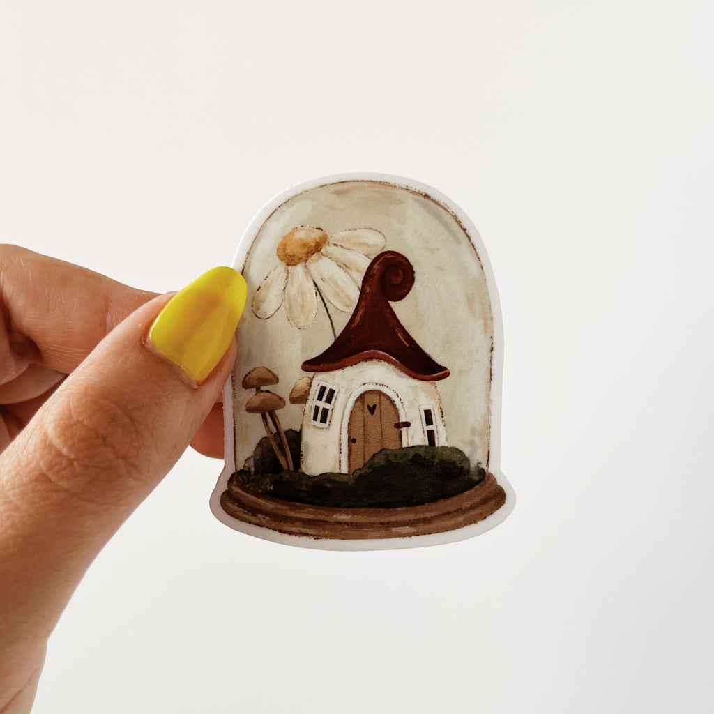 Mushroom Terrarium Sticker