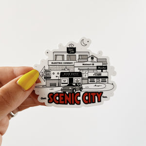 Scenic City Sticker
