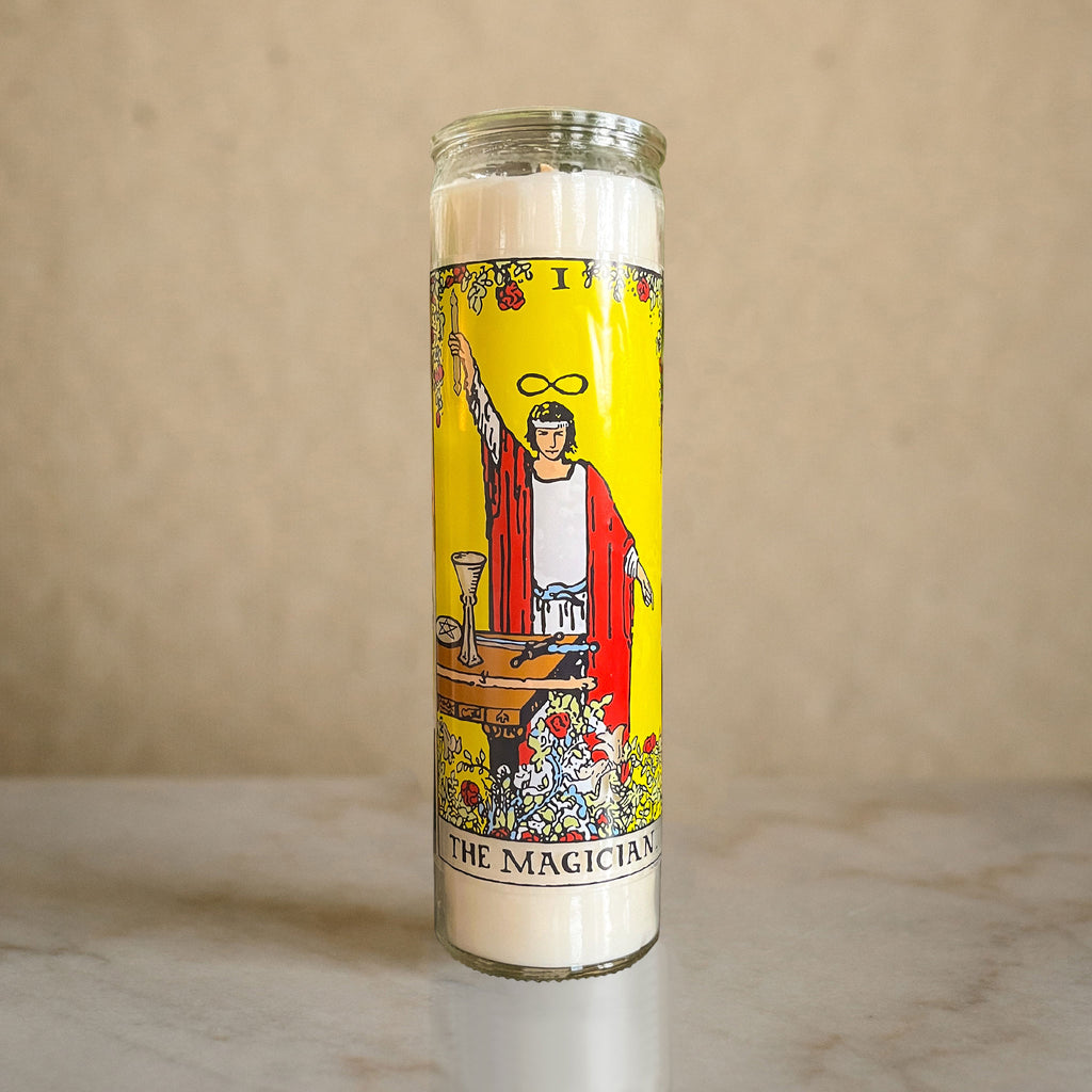 The Magician Tarot Ritual Candle