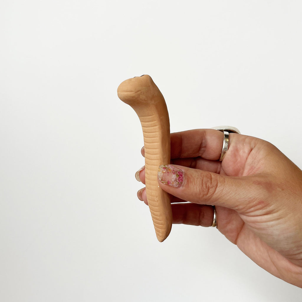 Terracotta Worm Water Sensor