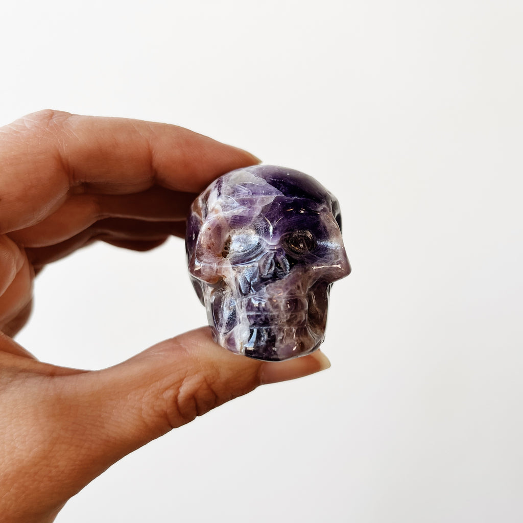 Amethyst Skull