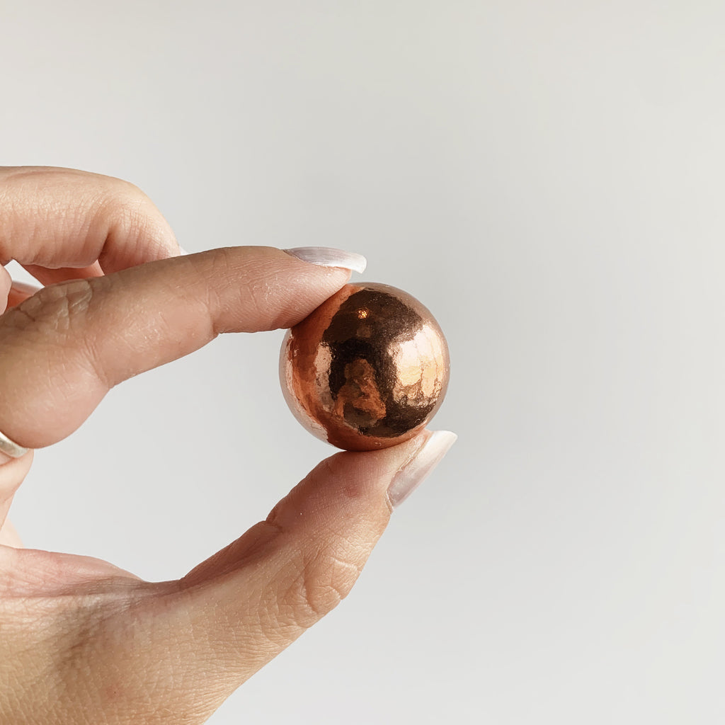 Copper sphere
