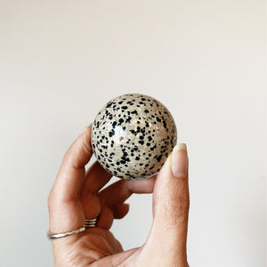 Dalmatian Jasper sphere