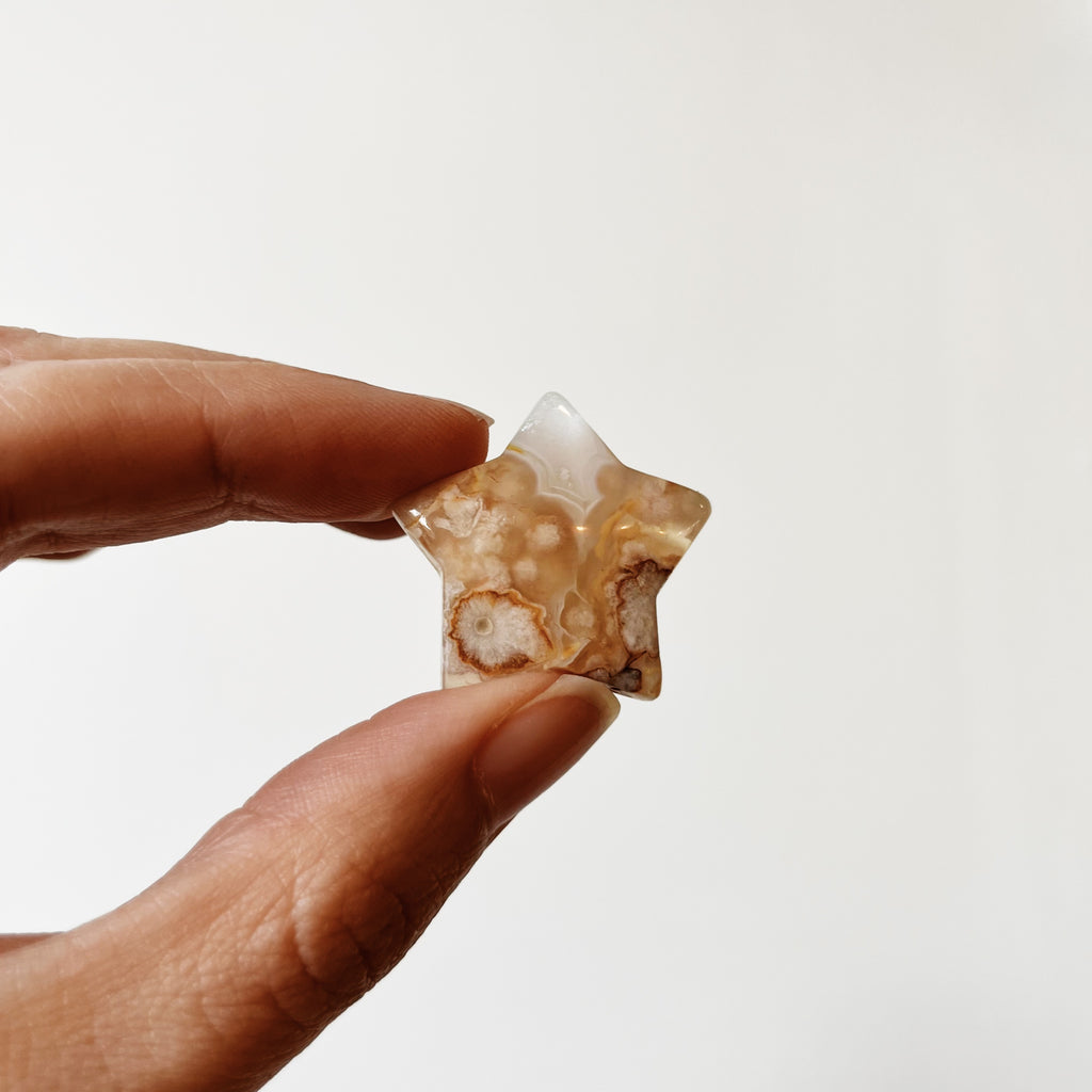 Flower Agate star