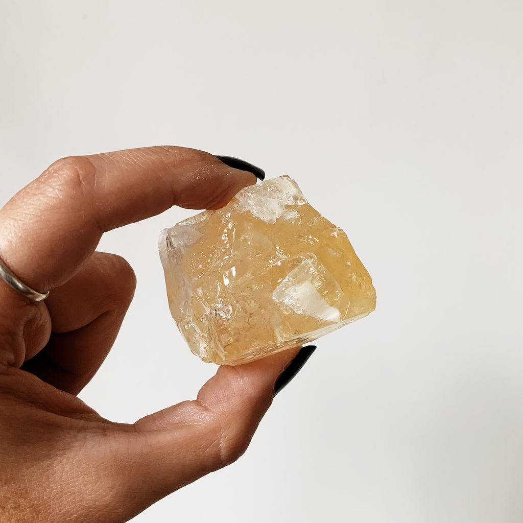 Golden Calcite chunk