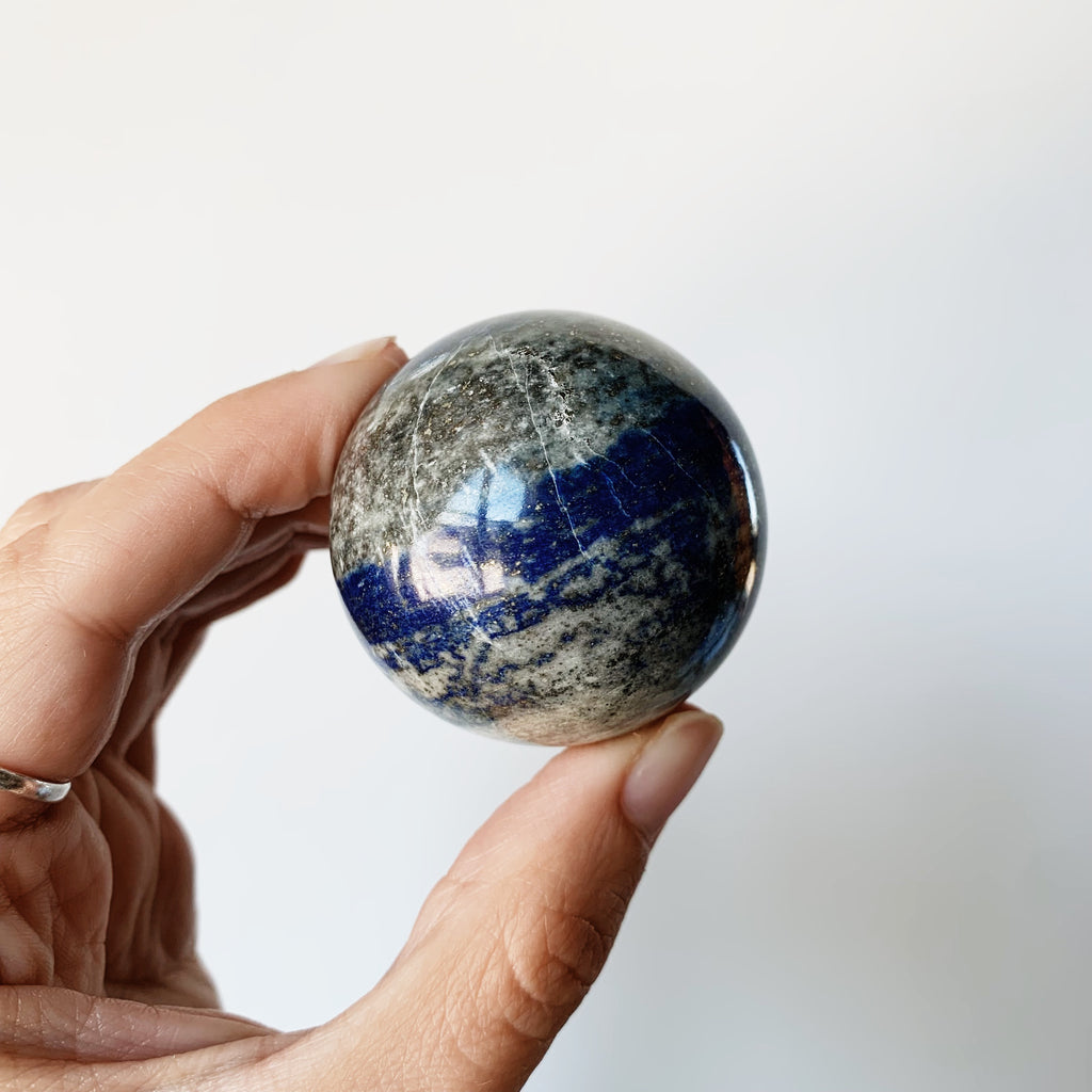 Lapis Lazuli sphere